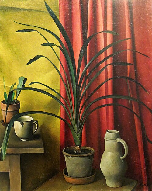 Nature morte, 1926, Alexander Kanoldt