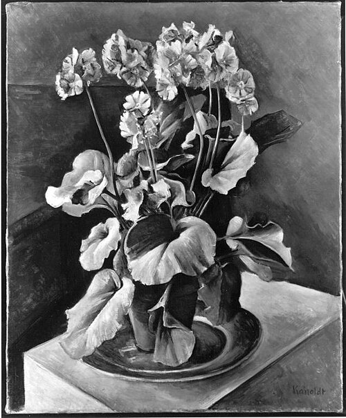 Primelstilleben, 1910, Alexander Kanoldt