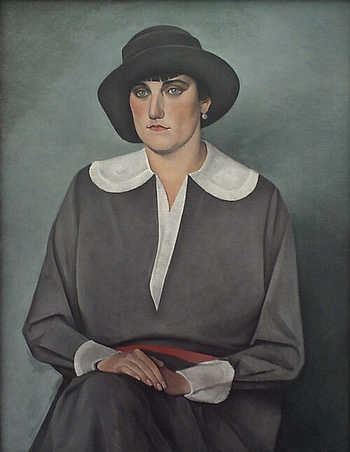 Der rote Gürtel, 1929, Alexander Kanoldt