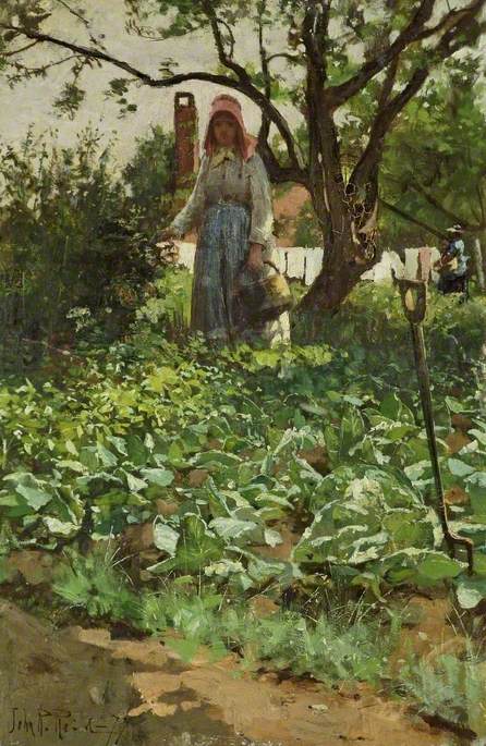 In the Cabbage Patch, 1877, John Robertson Reid