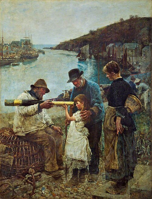 Rival Grandfathers, 1884, John Robertson Reid