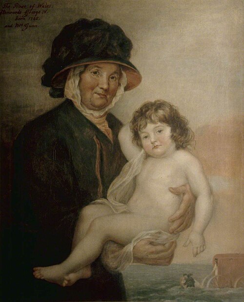 Martha Gunn and the Prince of Wales, , John Russell