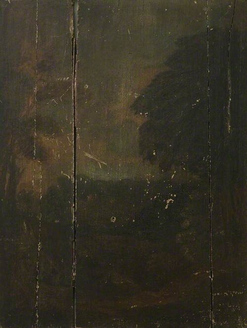 Landscape with Trees, 1820, John Scarlett Davis