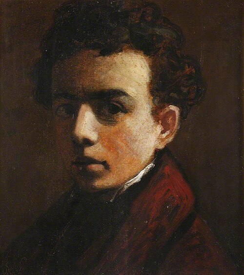 Self Portrait, Aged 16, 1820, John Scarlett Davis