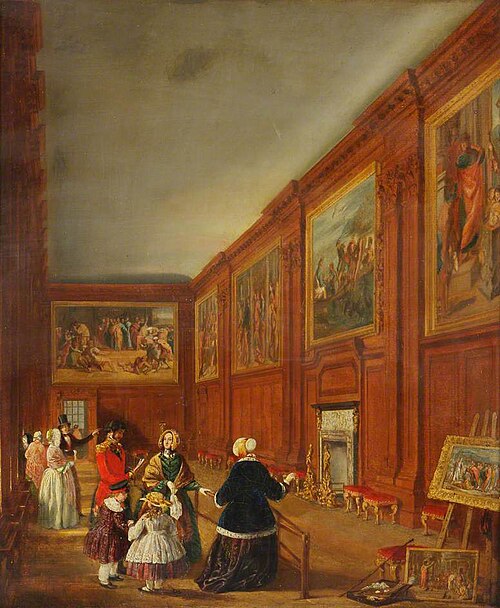 Hampton Court Palace Interior, , John Scarlett Davis