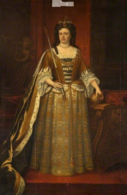 Queen Anne (1665–1714) (after Godfrey Kneller), 1712, John Scougal