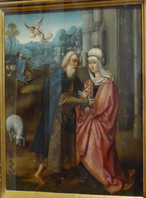 meeting of Joachim and Anne at the Golden Gate, 1600, Machico Worship Master