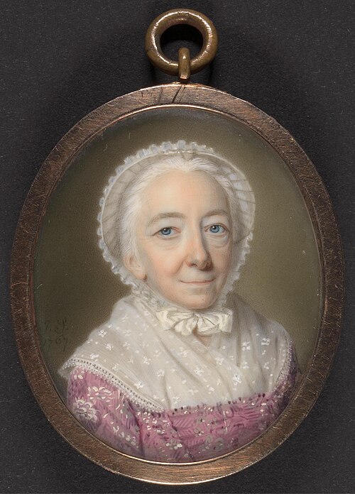 Portrait of an Elderly Lady, 1767, John Smart