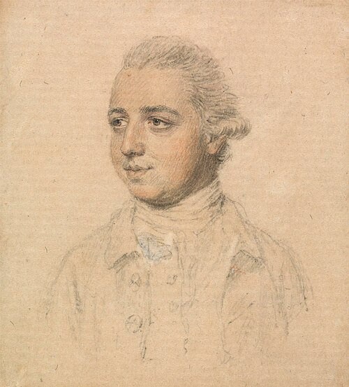 Portrait of a young man taken from the life, facing left, , John Smart