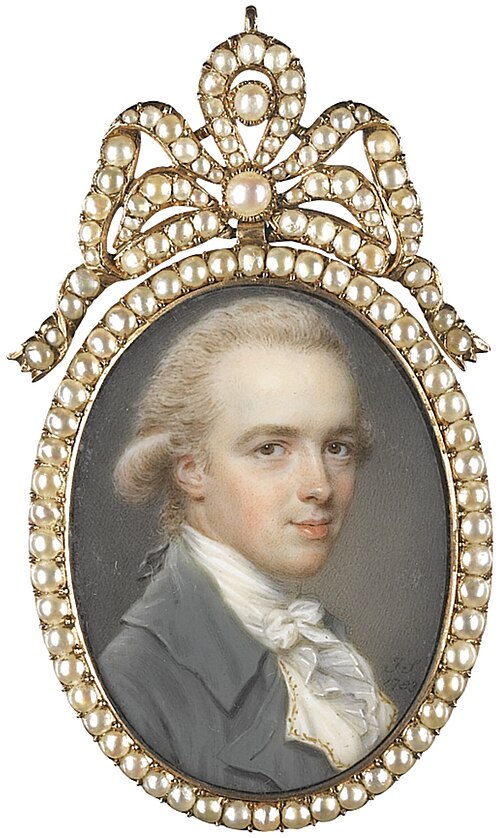 Portrait of a gentleman, 1783, John Smart