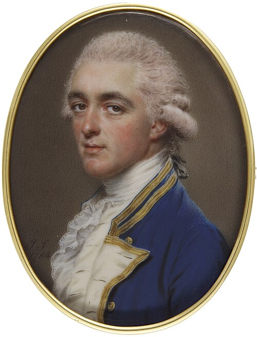 Captain George Oakes (1755–1797), 1784, John Smart