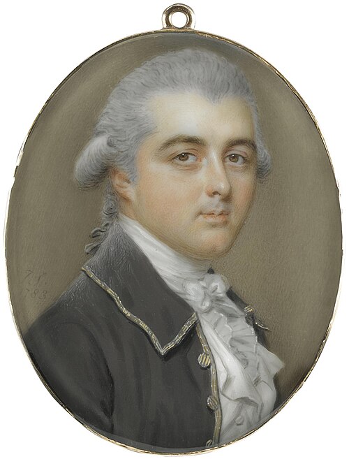Portrait of a gentleman, 1783, John Smart