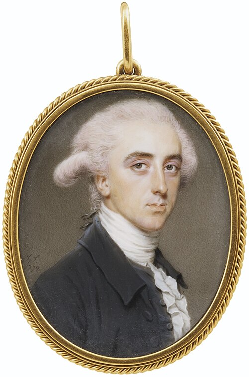 Portrait of a gentleman, 1779, John Smart