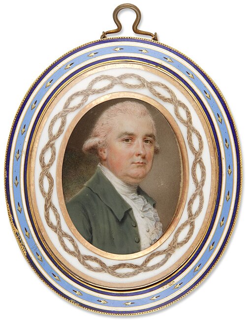 Portrait of a gentleman, 1785, John Smart