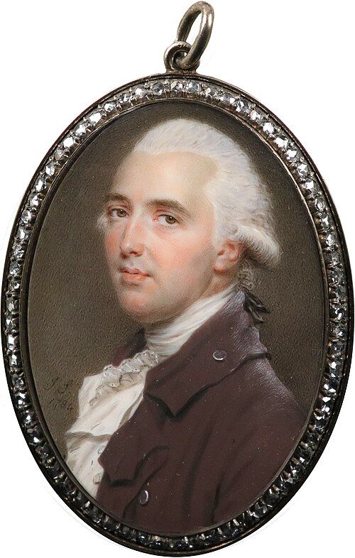 Portrait of a gentleman, 1784, John Smart