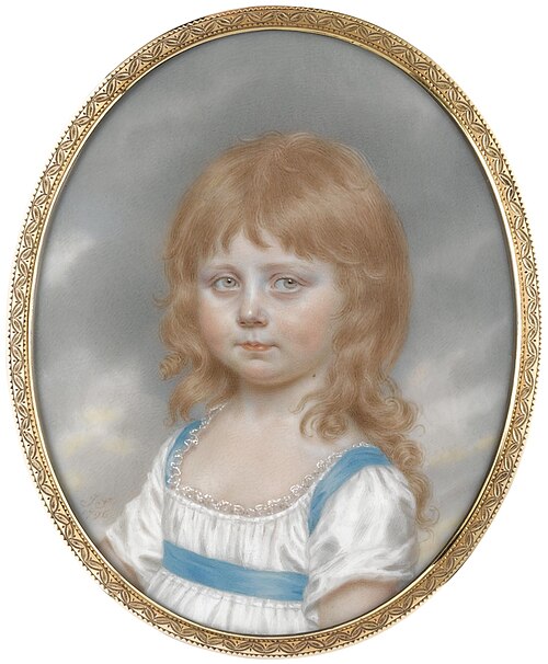 Agnes Mary Cockburn, as a child (1790–1840), 1796, John Smart