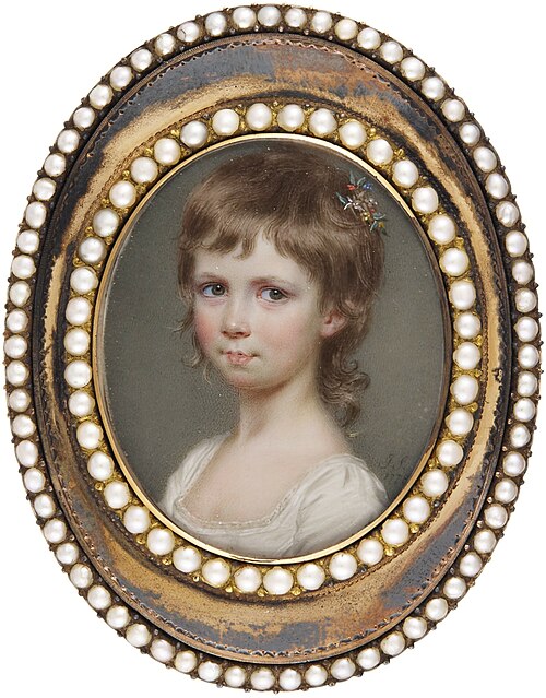 Marianne Capper (c.1774–1856), when a child, 1778, John Smart