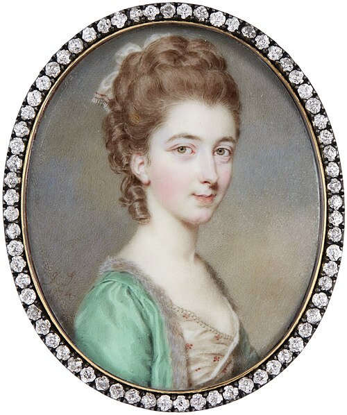 Portrait of a lady, 1774, John Smart