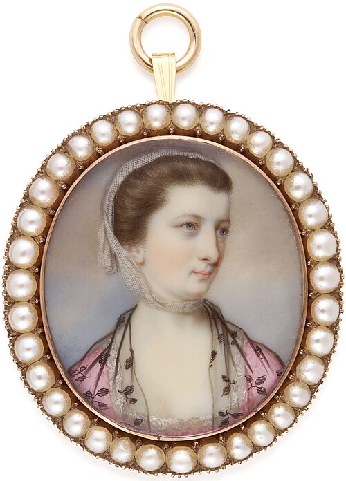 Gertrude, Duchess of Bedford, née Leveson-Gower (1715–1794), 1764, John Smart
