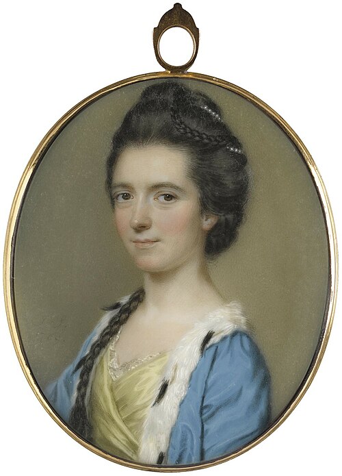 Portrait of a lady, 1769, John Smart