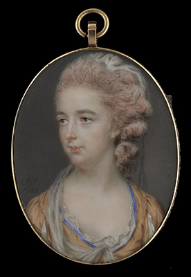 Portrait of a lady, identified as Harriet Blanshard (née Gale) (1745–1822), 1782, John Smart