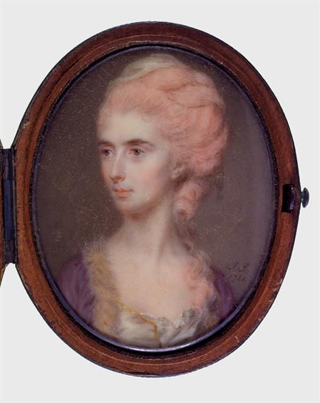 Portrait of a lady, 1781, John Smart