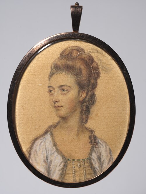 Portrait of Mrs. Nathaniel Bailey, née Lamack, 1776, John Smart