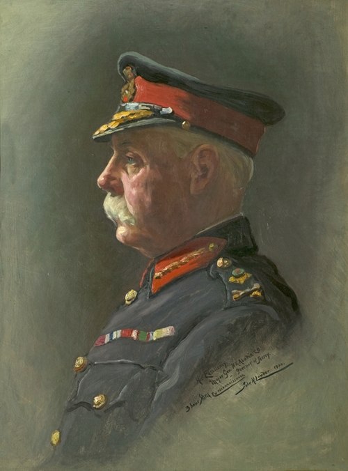 His Excellency Major General Henry Richard Abadie (1841–1915), CB, Lieutenant Governor of Jersey (th, 1904, John Saint-Hélier Lander