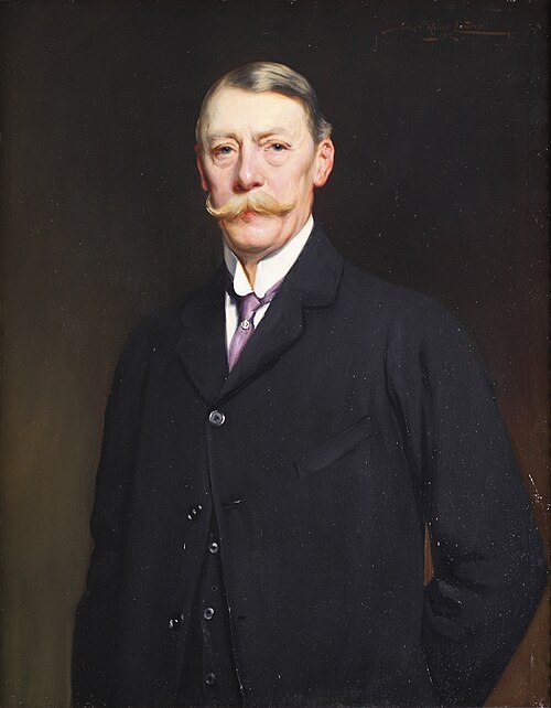 Portrait d'Alfred Hornyold (1850-1922)., 1912, John Saint-Hélier Lander