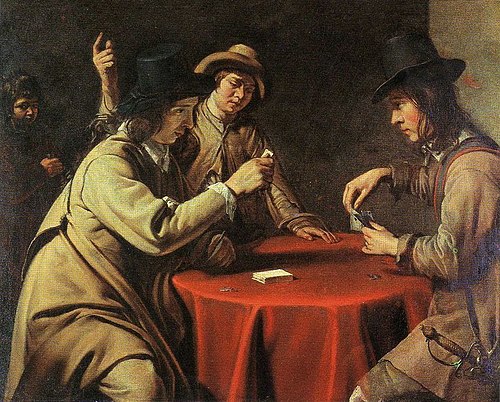 Joueurs de cartes, 1650, Maître des jeux