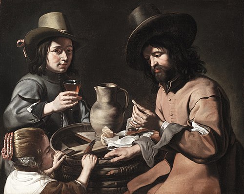 A Peasant Family, 1650, Maître des jeux