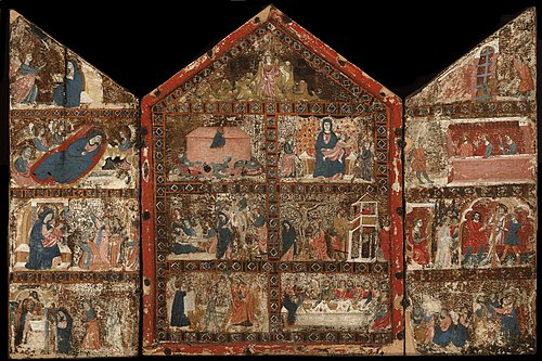 Scenes from the Lives of Christ and Saint John the Baptist, 1310, Master of Vicchio di Rimaggio