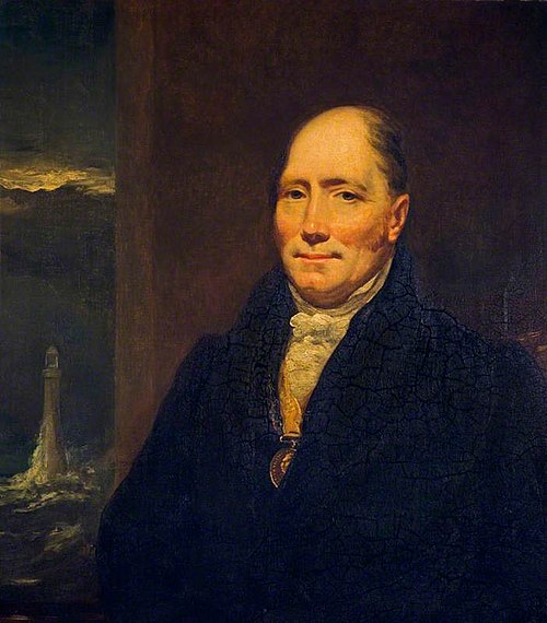 Robert Stevenson, 1772 - 1850. Lighthouse engineer, 1833, John Syme