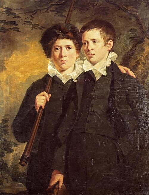 Portrait of Two Boys, called the Artist's Twin Brothers, 1816, John Syme