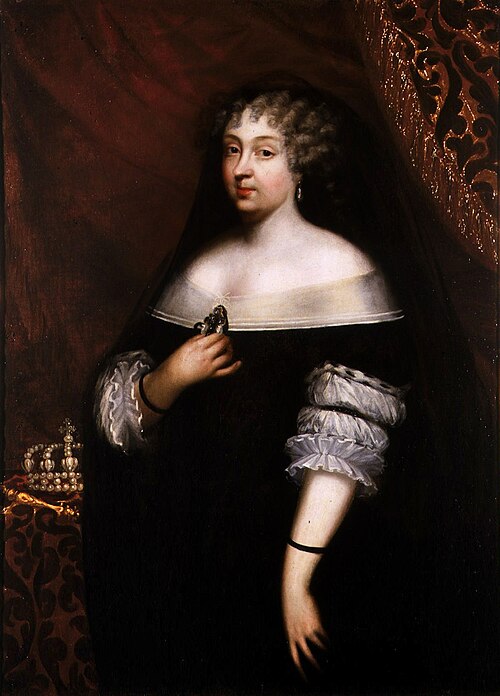 Portrait of Marie Jeanne Baptiste of Savoy, 1677, Laurent Dufour