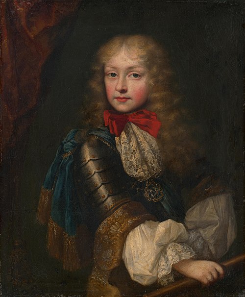 Kinderbildnis des Erbprinzen Viktor Amadeus II. von Savoyen, 1675, Laurent Dufour