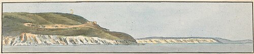 Dunmose, West by North (one of five drawings on one mount), , John Thomas Serres