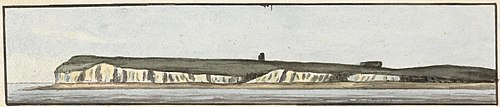 The North Foreland (one of three drawings on one mount), , John Thomas Serres