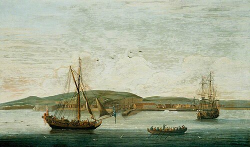 Men o' War off Newhaven, Sussex, 1795, John Thomas Serres