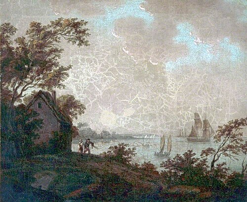 Near Woodside, Birkenhead, Wirral, 1799, John Thomas Serres