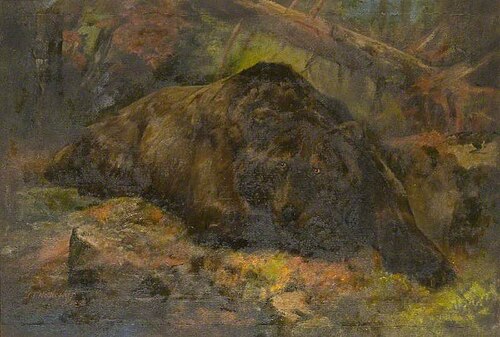 Ruminating (Brown Bear), 1898, John Trivett Nettleship