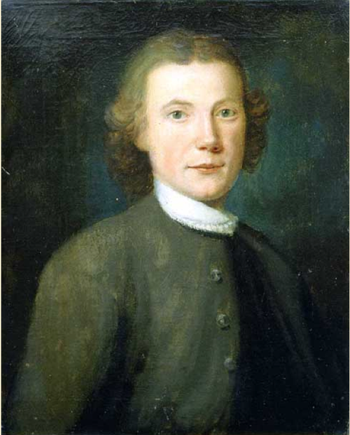 Portrait of Bishop John Ettwein., 1754, John Valentine Haidt