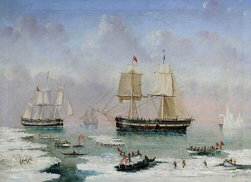 A Whaling Brigg, , John Ward