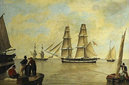 The Brig 'Ann', , John Ward