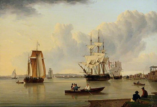 Blackwall, Looking towards Greenwich, London, , John Ward