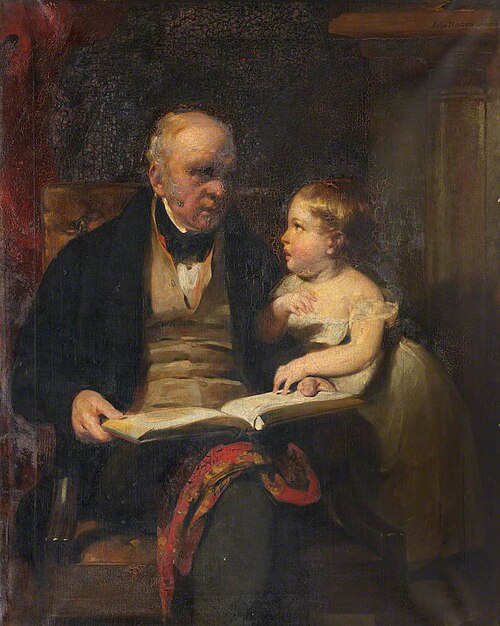 A Grandfather's Lesson, 1831, John Watson Gordon