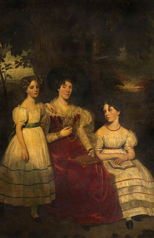 Mrs Ferrier and Daughters, , John Watson Gordon
