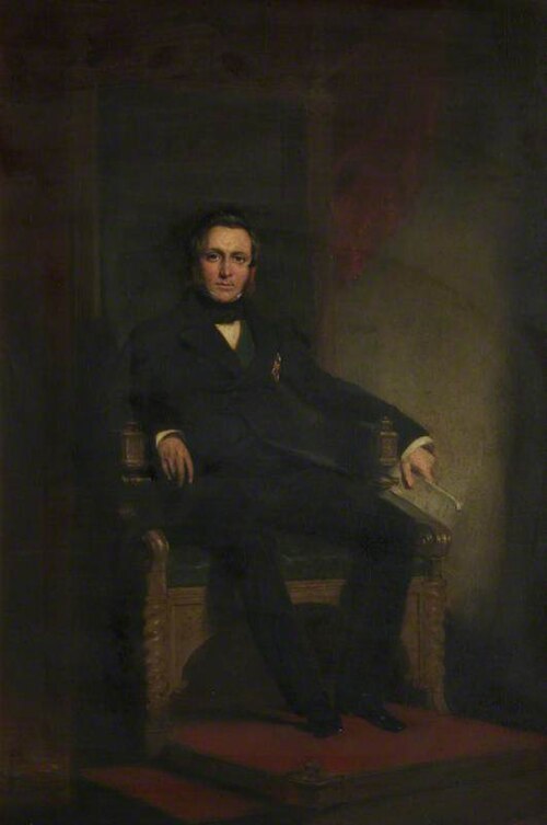 James Andrew Ramsay, 10th Earl and 1st Marquess of Dalhousie, 1812 - 1860. Governor-General of India, 1859, John Watson Gordon