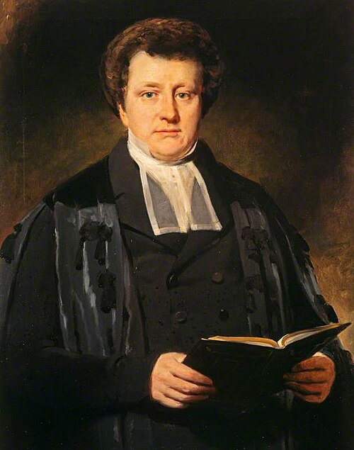 Rev. William Cunningham, 1805 - 1861. Theologian, 1844, John Watson Gordon