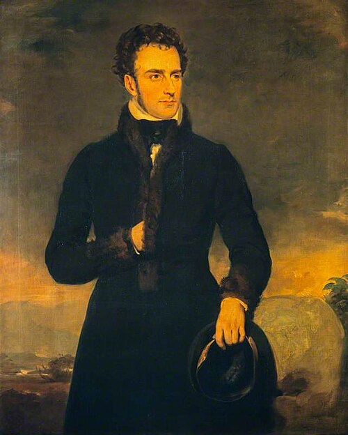 Captain Thomas Hamilton, 1789 - 1842. Soldier and writer, , John Watson Gordon